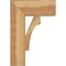 Ekena Millwork Westlake Block Rough Sawn Bracket, Western Red Cedar, 6"W x 18"D x 26"H BKT06X18X26WTL05RWR - alternate 4